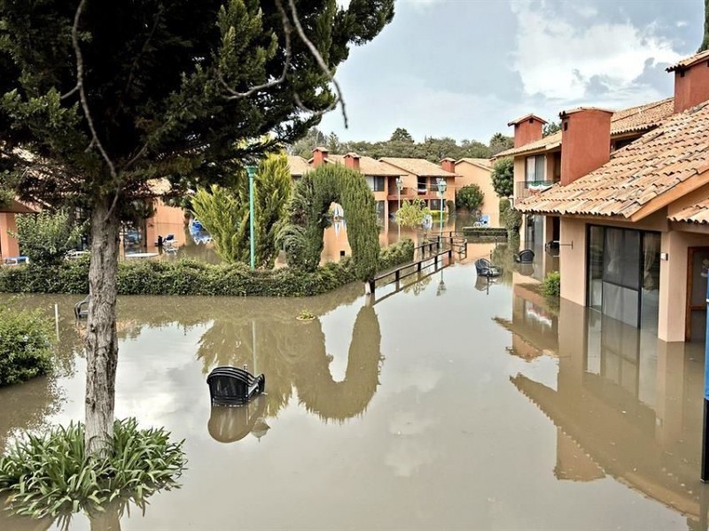 Inundaciones en Tequisquiapan afecta a 140 casas y negocios