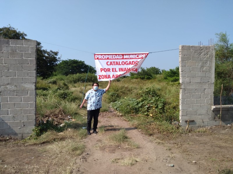 Invaden zona arqueológica de Juchitán para fundar colonia popular