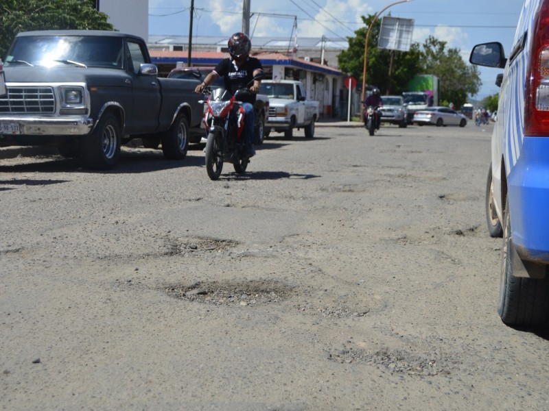 Inversión en vialidades de Navojoa sin impacto positivo