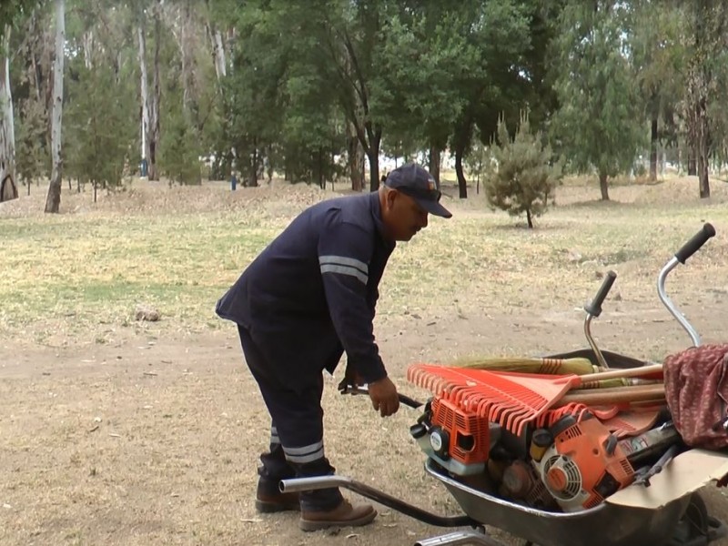 Invertirá municipio en acciones de rehabilitación de parques