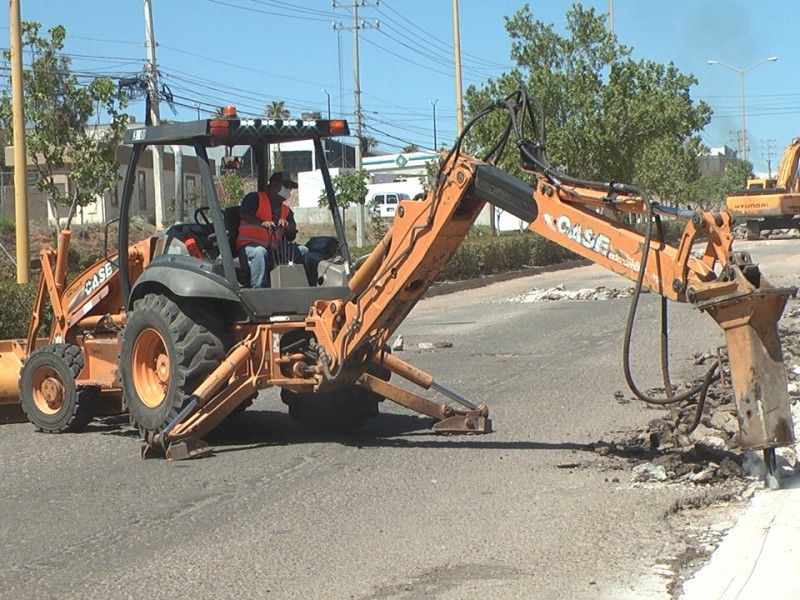 Invertirán 15 millones de pesos en pavimentación de calzada industrial