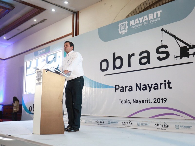 Invertirán 950 MDP, para 50 obras en Nayarit