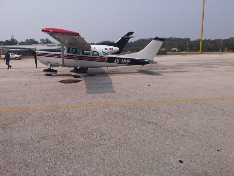 Investiga FGR avioneta con 157 kilos de cocaína en Palenque