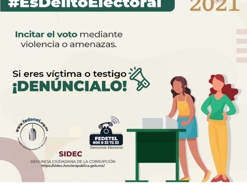 Investiga Fiscalía de Delitos Electorales diversas denuncias