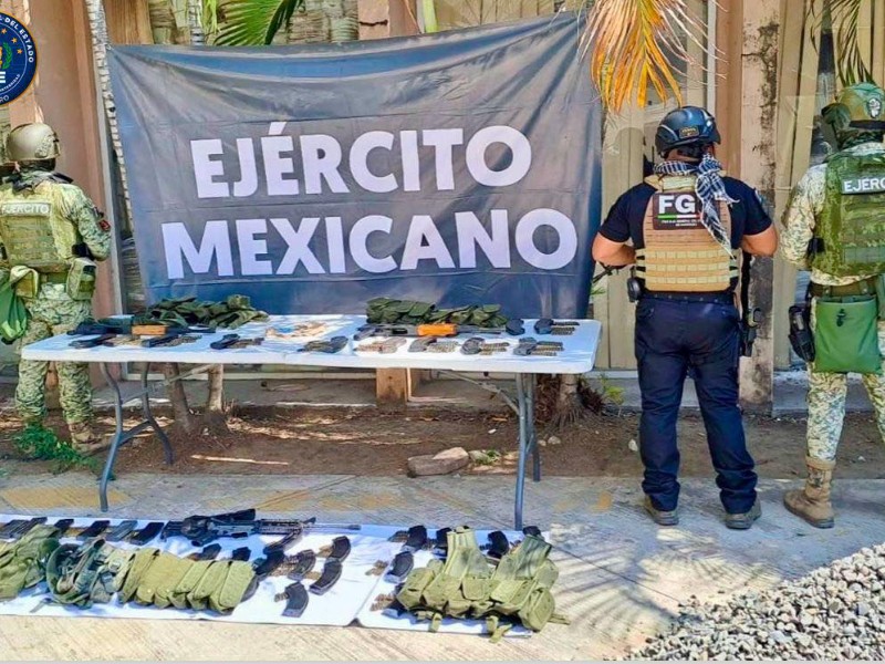 Investigan a cuatro detenidos tras agresión a militares en Zihuatanejo