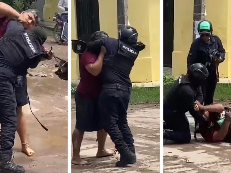 Investigan presunto abuso de autoridad de agente municipal en Tuxpan