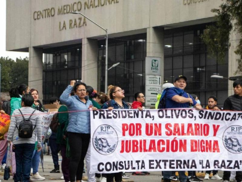 Investigan presunto abuso policial tras protestas y bloqueos de trabajadores del IMSS