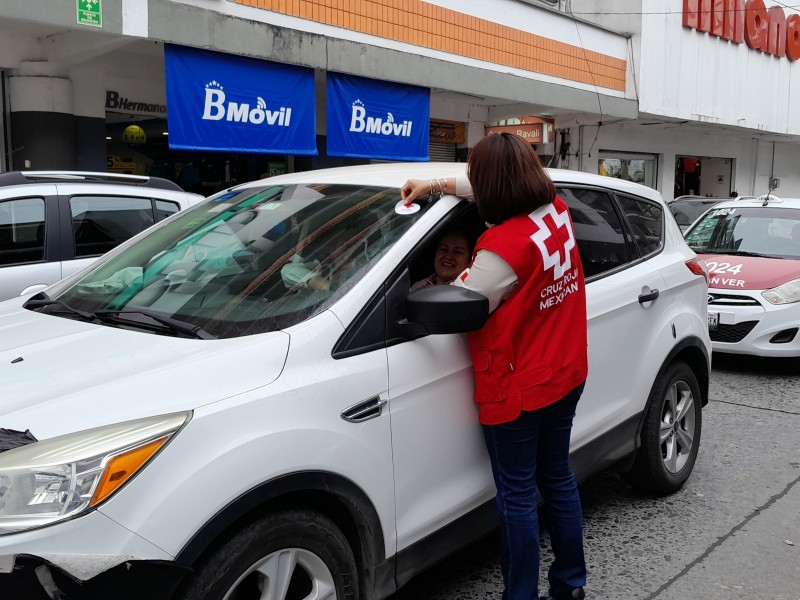 Invita Cruz Roja Tuxpan a sumarse a colecta