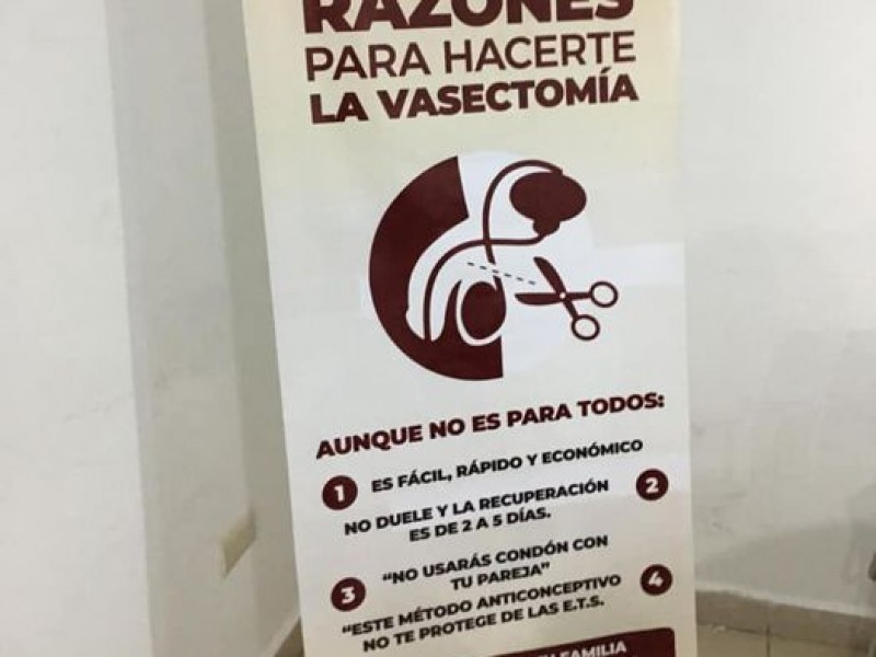 Invita Salud Municipal a la jornada de vasectomía sin bisturí