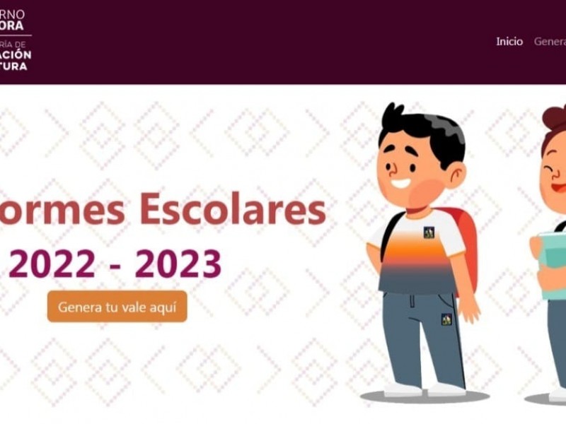 Invita SEC a registrarse para la entrega de uniformes escolares