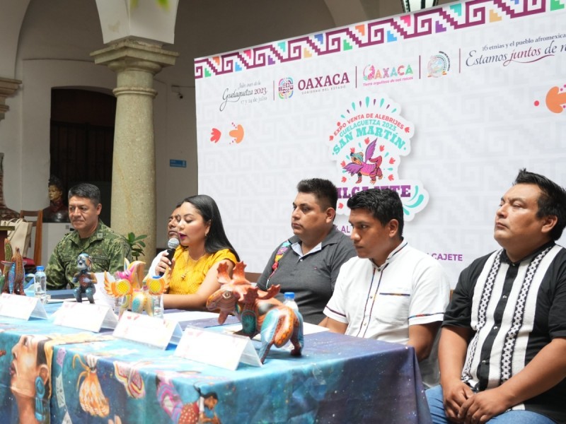 Invita Tilcajete a la Expo Venta de Alebrijes Guelaguetza 2023