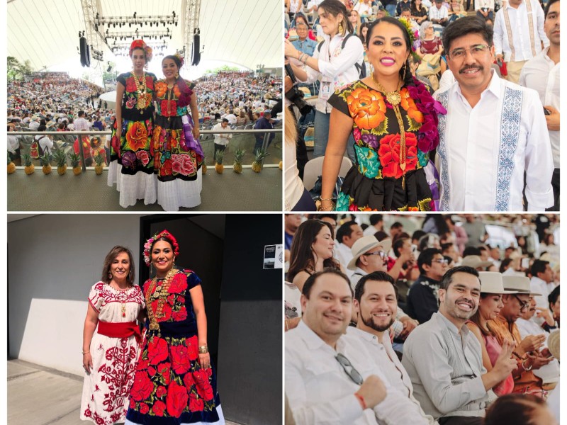 Invitados especiales disfrutan del primer Lunes del Cerro de la Guelaguetza 2025
