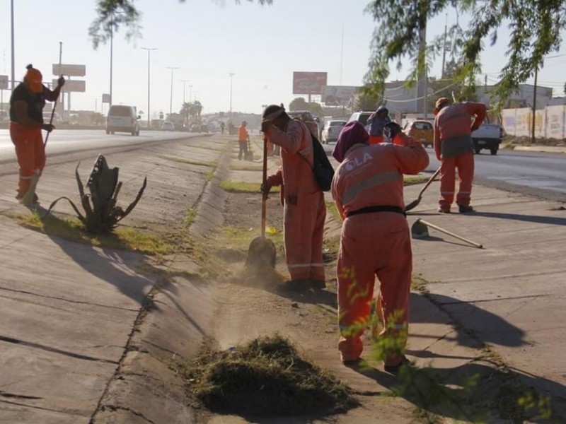 Invitan a ciudadanos a mantener las calles limpias de basura