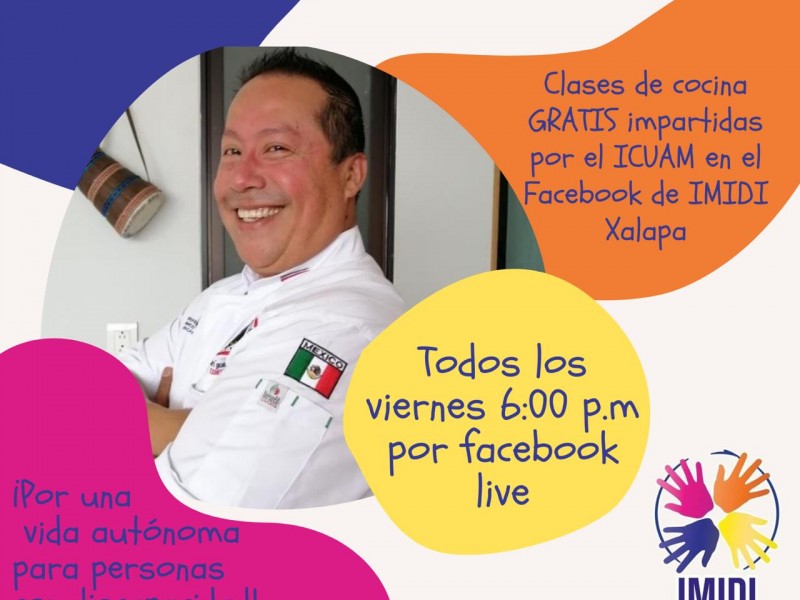 Invitan a clases de cocina virtuales gratis