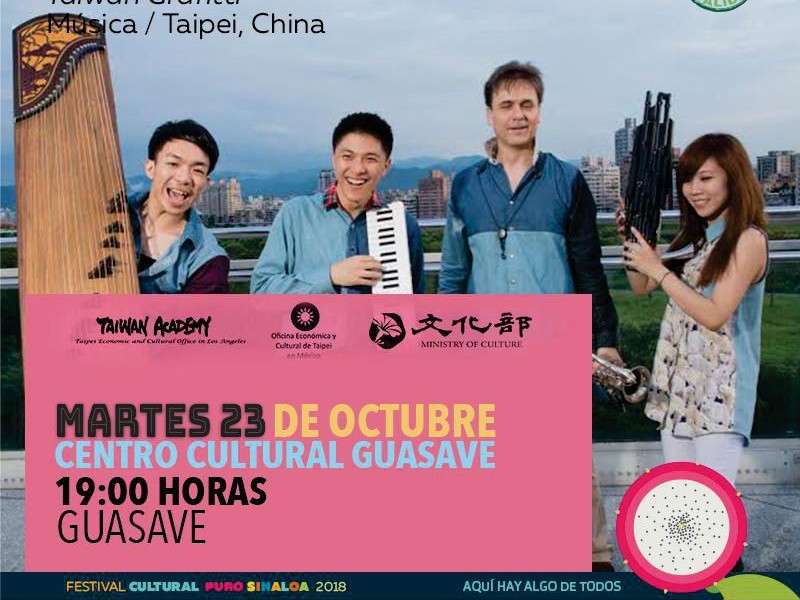Invitan a concierto de música taiwanesa