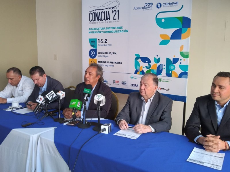 Invitan a Congreso de Acuacultura de Camarón 2021