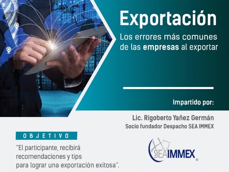 Invitan a curso de capacitación en línea sobre exportaciòn