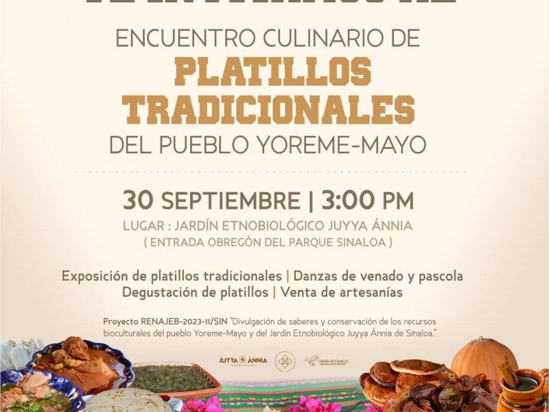 Invitan a encuentro culinario Yoreme-Mayo