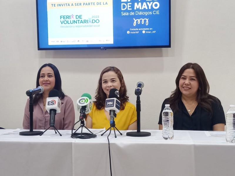 Invitan a estudiantes a participar en Feria del Voluntariado