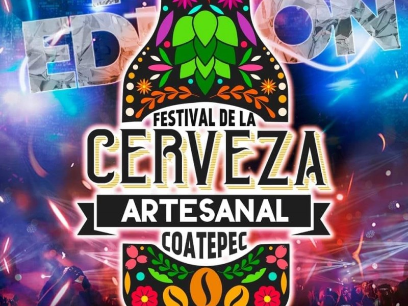 Invitan a festival de la cerveza en Coatepec