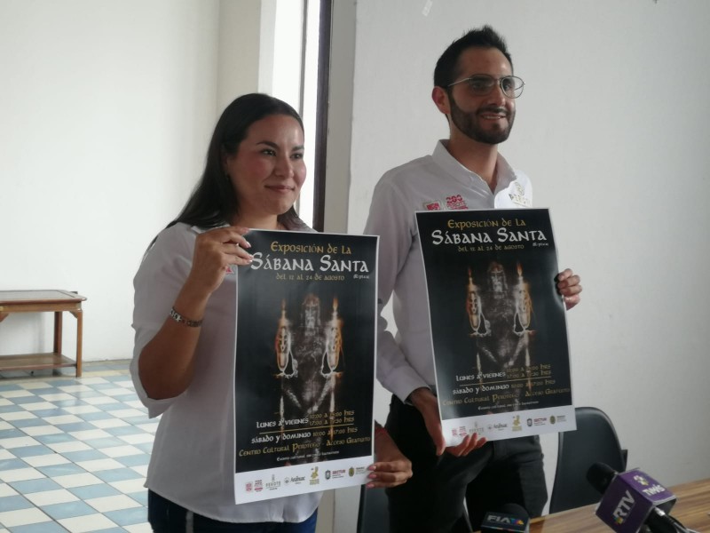 Invitan a la exposición de la Sábana Santa en Perote