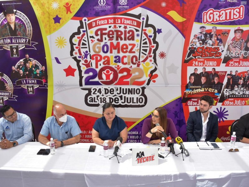 Invitan a la Feria Nacional Gómez Palacio