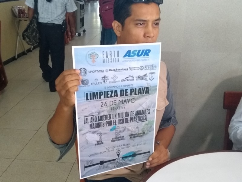 Invitan a limpieza de playas