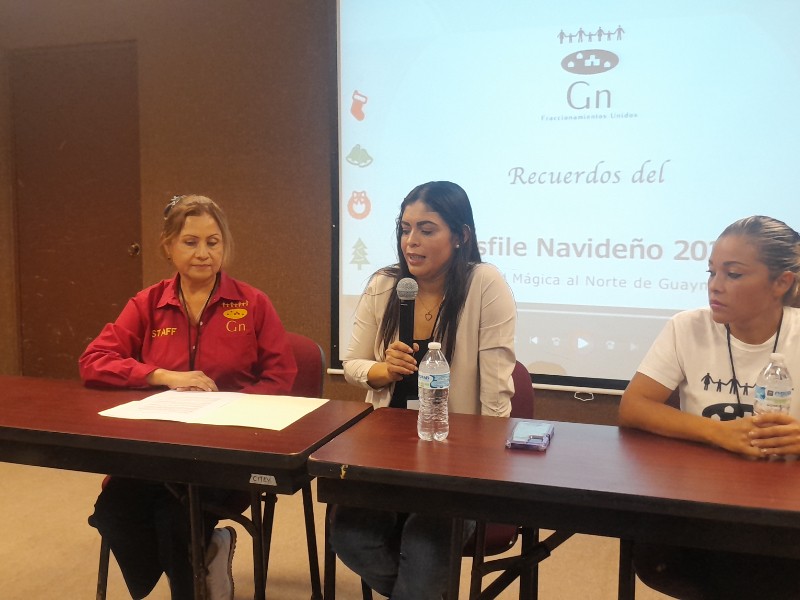 Invitan a participar en desfile navideño 2025 de Guaymas Norte