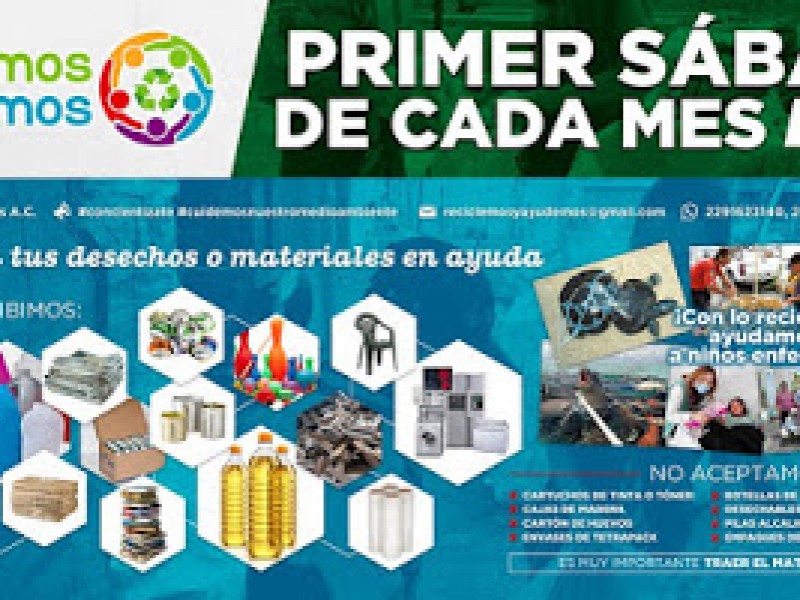 Invitan a reciclón este fin de semana