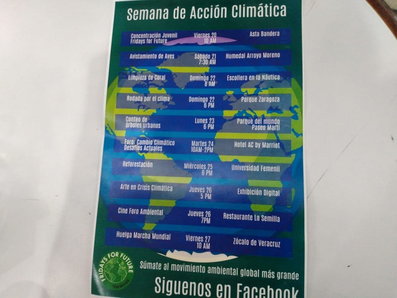 Invitan a semana de “Acción Climática”