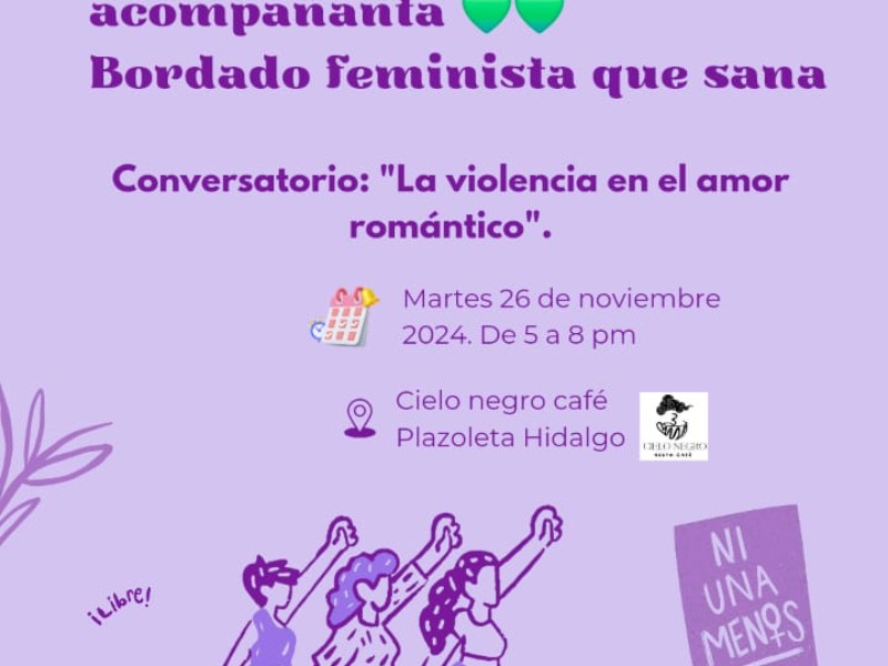 Invitan a talleres contra violencia hacia la mujer