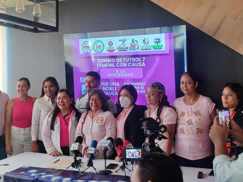 Invitan a torneo deportivo para recaudar fondos contra el cáncer de mama