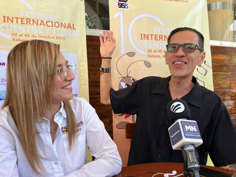 Invitan al festival internacional cuentos y flores en Xalapa