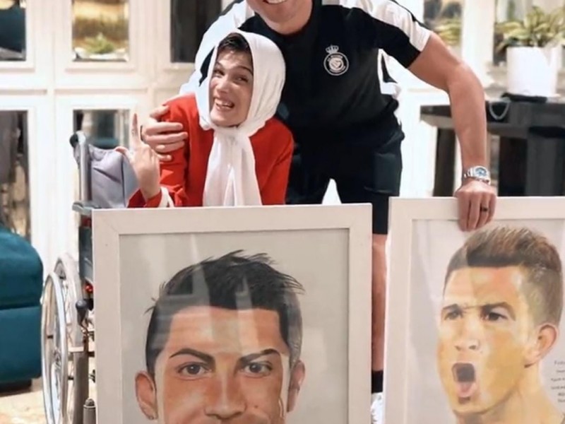 Irán desmiente castigo a Cristiano Ronaldo por tocar a mujer