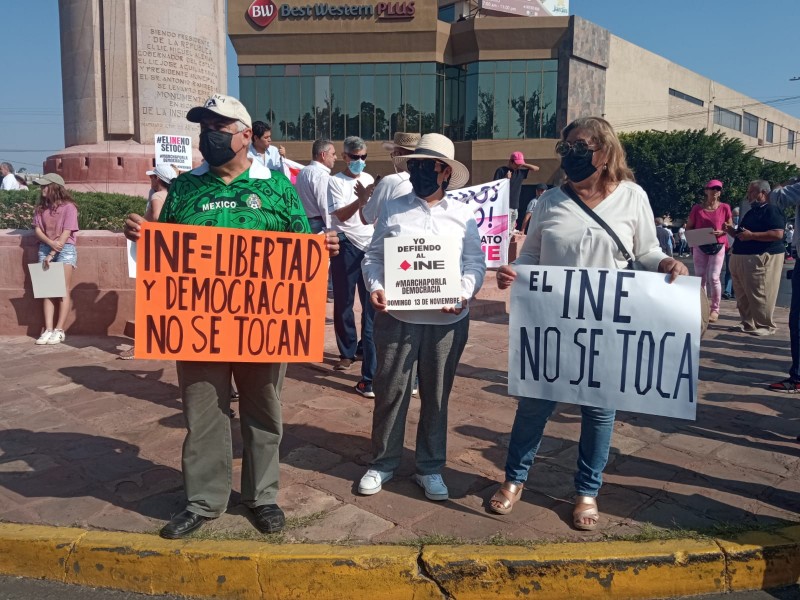 Irapuato en la defensa del INE