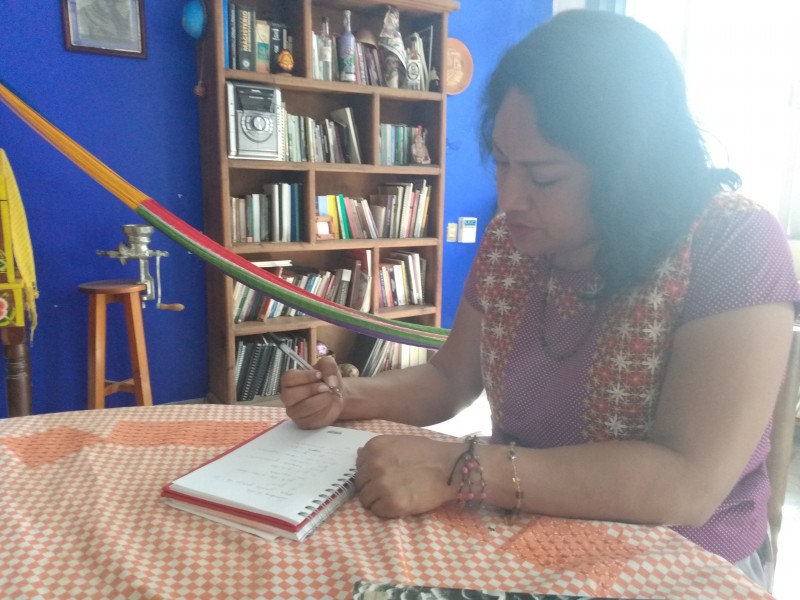 Irma Pineda representante de los pueblos indígenas