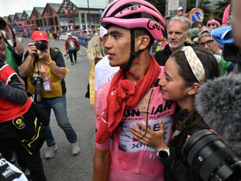 Isaac del Toro es el subcampeón del Giro de Italia