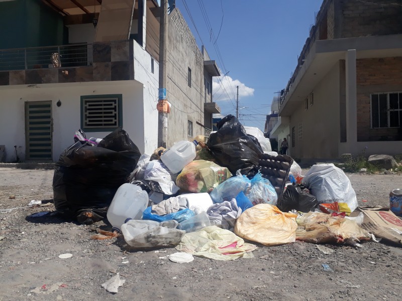 Islas de basura en los Sauces; responsabilidad ciudadana