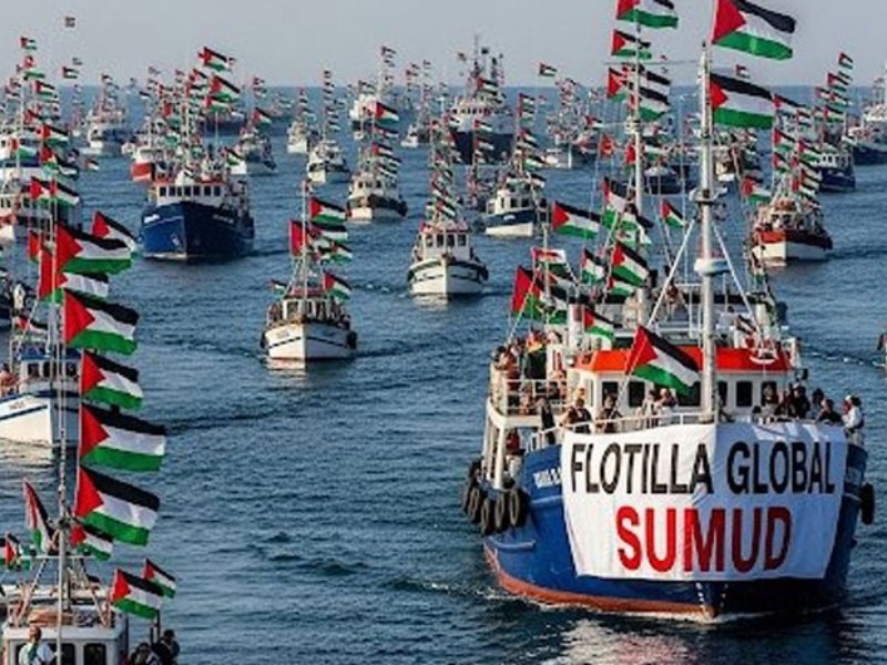Israel estaría preparando interceptación y podría hundir barcos de la Flotilla