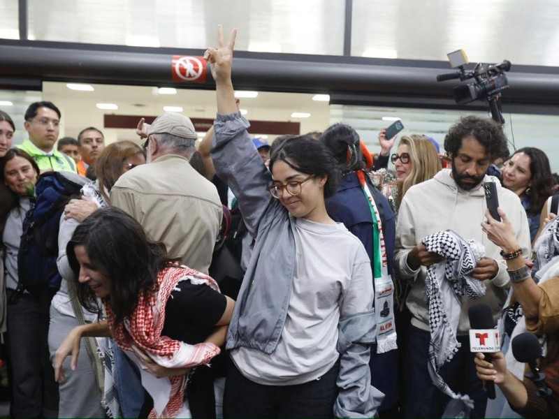Israel niega abusos contra mexicanos detenidos en la flotilla humanitaria