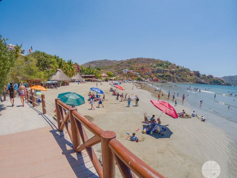 Ixtapa al 76.8% y Zihuatanejo al 56.2% de ocupación hotelera