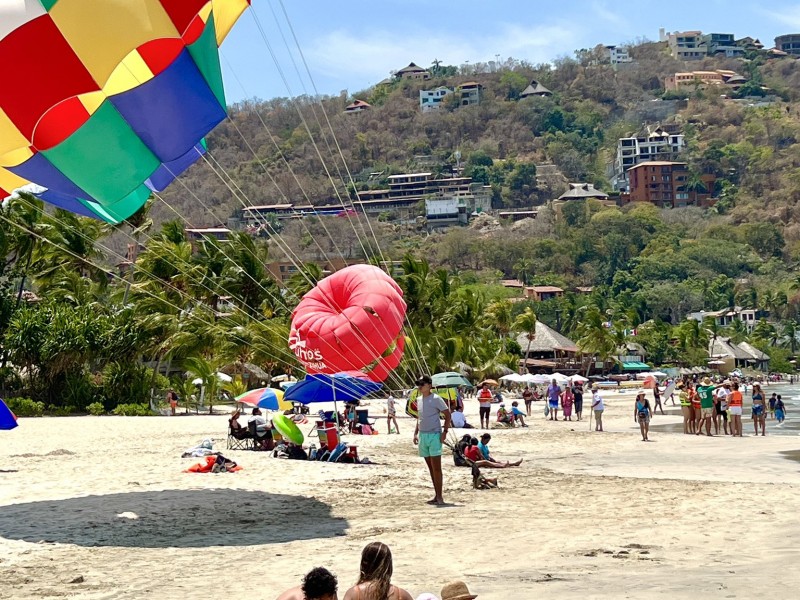 Ixtapa-Zihuatanejo al 72.1& y Acapulco al 82.8% de ocupación hotelera