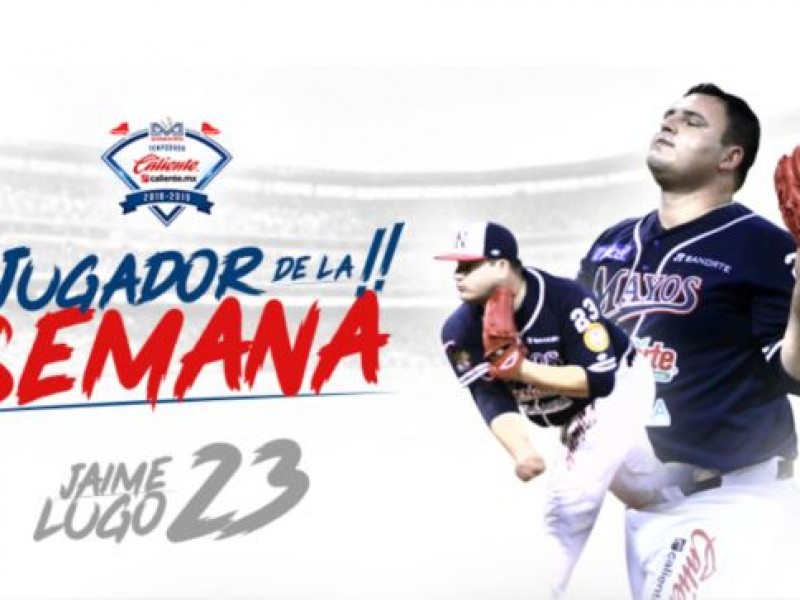 Jaime Lugo jugador de la semana en LMP