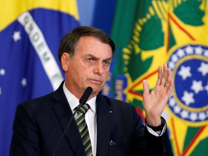 Jair Bolsonaro da positivo en primero prueba de coronavirus