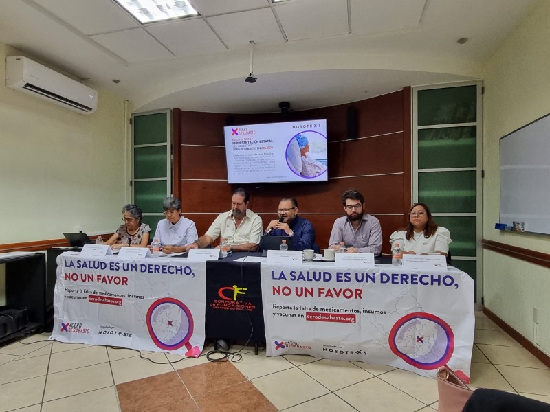 Jalisco el tercero con más quejas por desabasto de medicamento