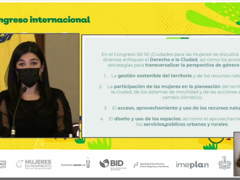 Jalisco, sede del segundo congreso ¡Ciudades para las mujeres!