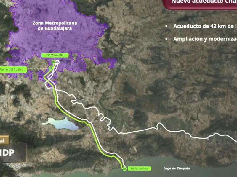 Jalisco y Federación invertirán 25 mil millones de pesos en plan hídrico