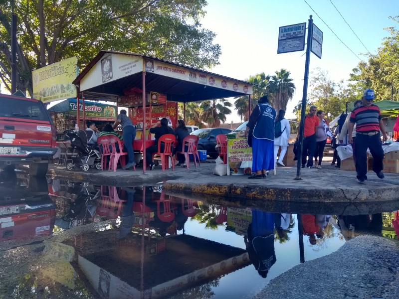 JAPAMA y Obras Públicas, omisas ante aguas negras