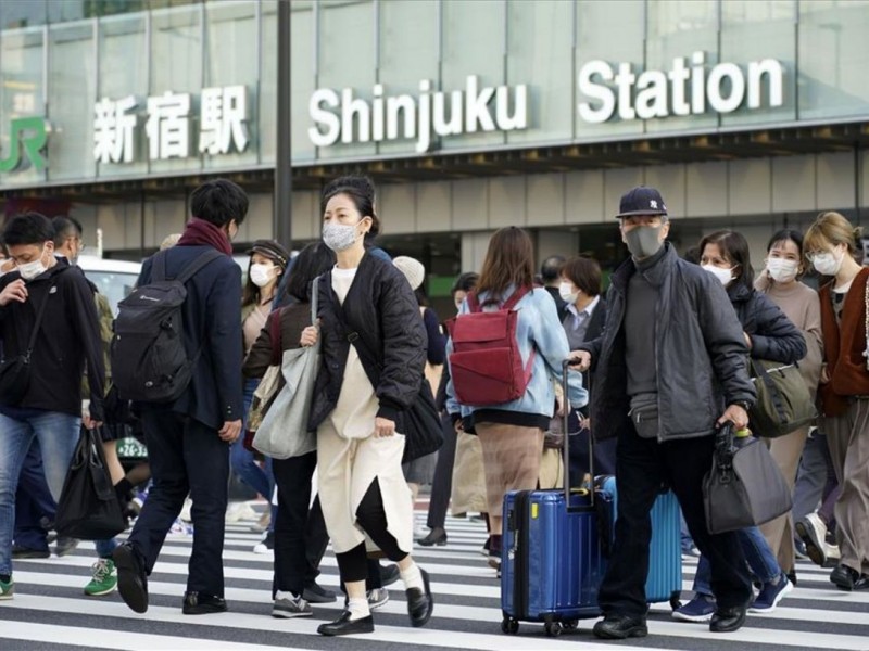 Japón continúa con alza de contagios por Covid-19