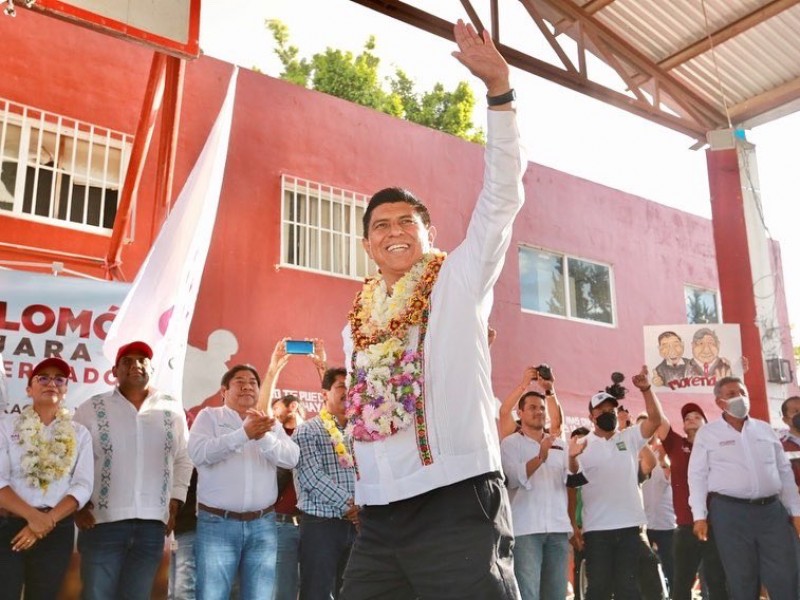 Jara asegura que será el candidato más votado en Oaxaca